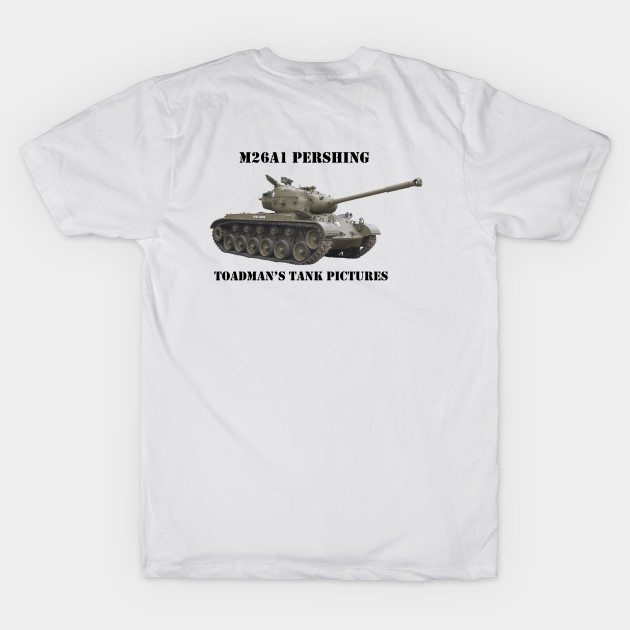 M26A1 Pershing with Toadman logo-black text by Toadman's Tank Pictures Shop